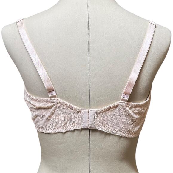 Victoria's Secret T-Shirt Lightly Lined Demi Bra Light Pink 40DD - Picture 3 of 7